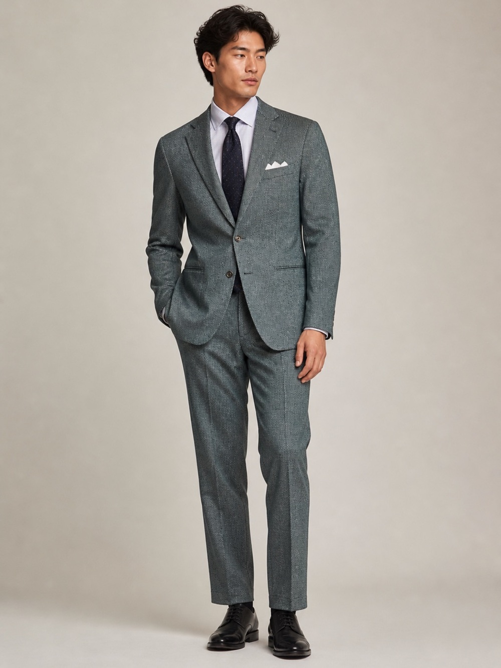 Indochino 100% Wool Tweed 2-Piece Suit Set